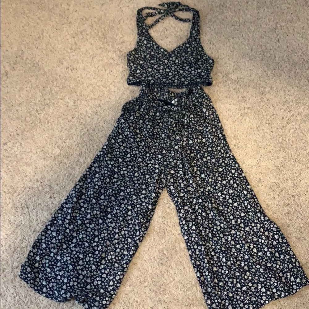 Two piece jumpsuit